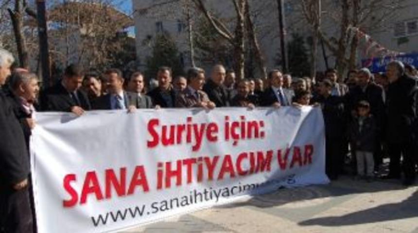 Adıyaman İnsani Yardım Platformu'ndan Suriye'ye Yardım Kampanyası