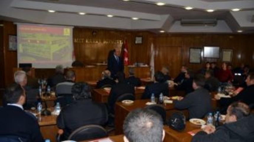 Balıkesir'de İtfaiye M&uuml;d&uuml;r Ve Amirleri Toplandı