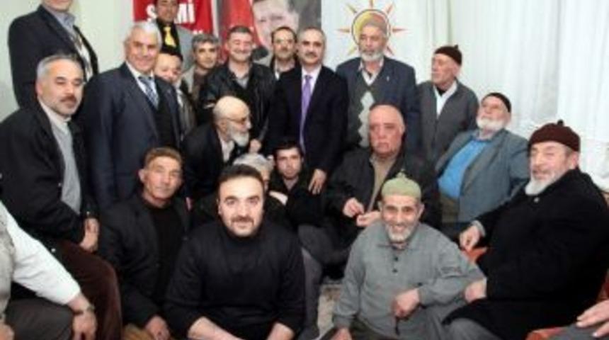 Ak Parti Sivas Belediye Başkan Adayı Aydın, Ev Toplantına Katıldı