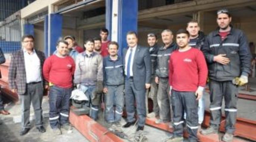 Başkan Tuna, Tırmıl Sanayi Sitesi Esnafıyla Bir Araya Geldi