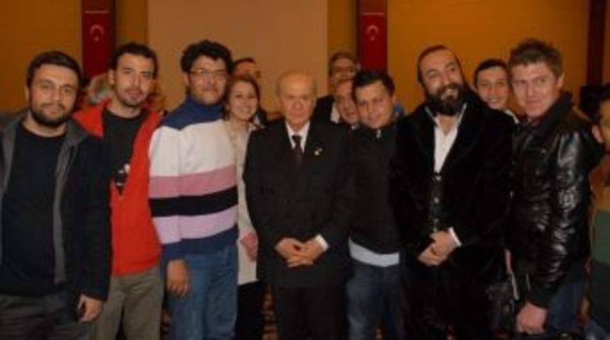 Mhp Lideri Devlet Bah&ccedil;eli, Stk&rsquo;larla Buluştu