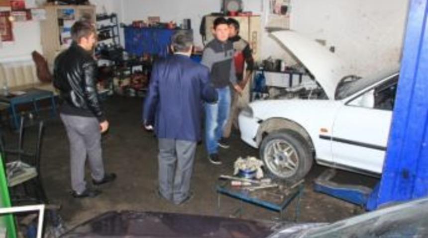 Başkan Tursun Sanayi Esnafını Ziyaret Etti