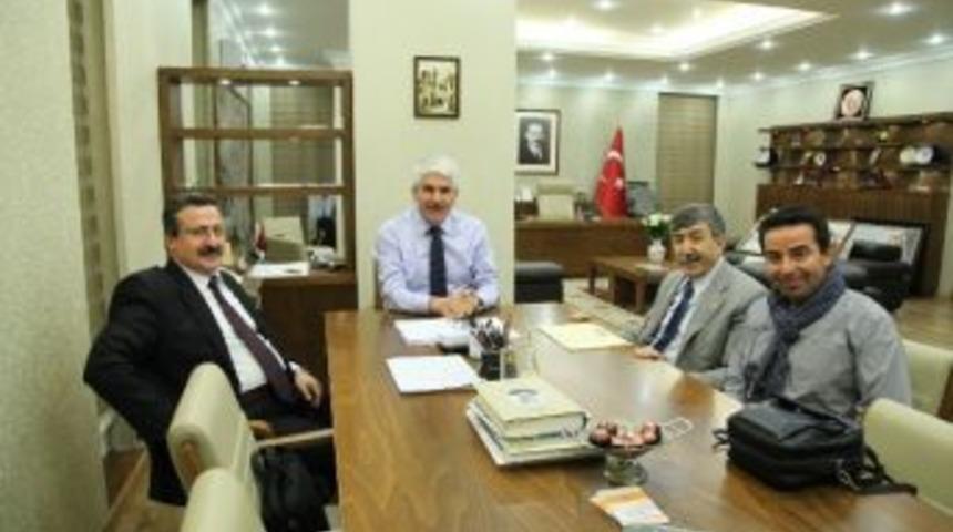 T&uuml;rk Ocağı&rsquo;ndan Başkan Sakallı&rsquo;ya Ziyaret