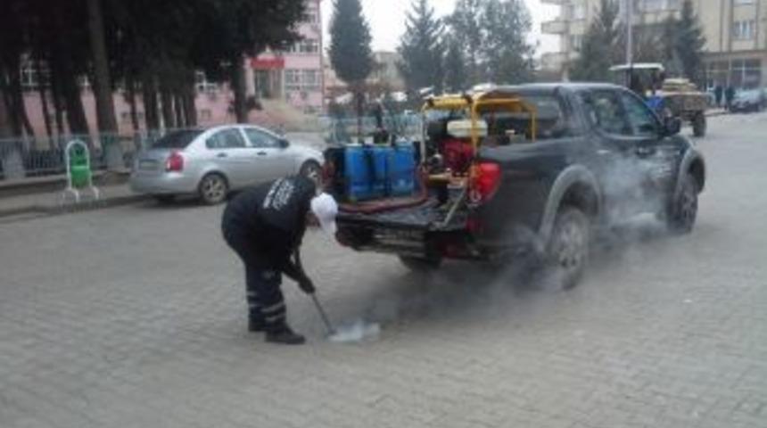 B&uuml;y&uuml;kşehir Belediyesi İla&ccedil;lama &Ccedil;alışmalarına Başladı