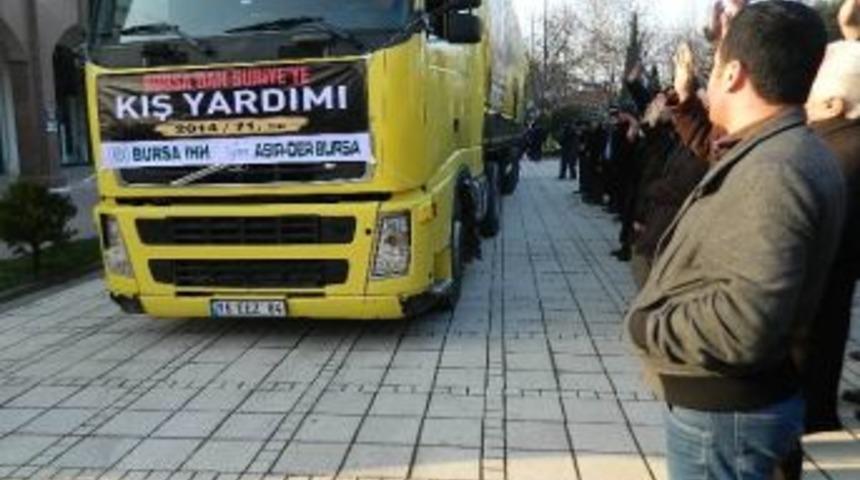 İhh Suriye&rsquo;ye 72. Tır&rsquo;ı G&ouml;nderdi