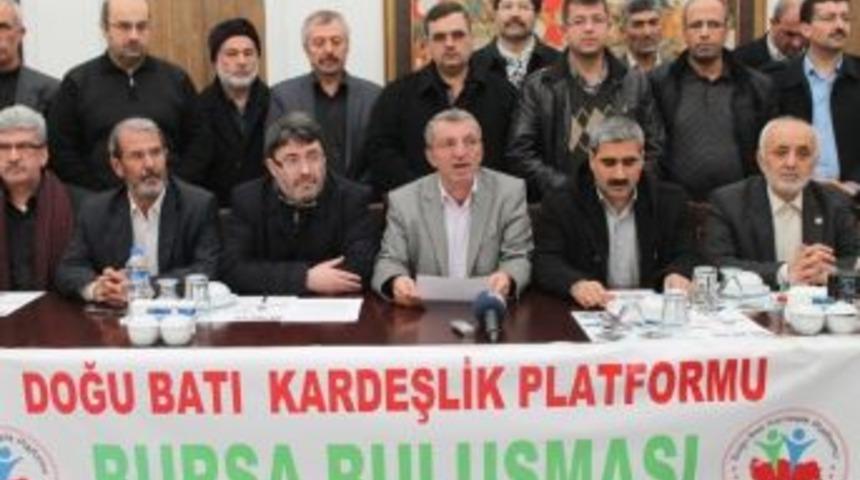 Doğu-batı Kardeşlik Platformu Bursa'da Buluştu