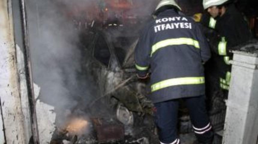 Yanık Bırakılan Mangal 2 Otomobili K&uuml;l Etti