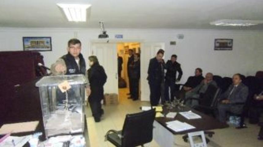 Hayrabolu Şof&ouml;rler Ve Otomobilciler Odasında Se&ccedil;im Heyecanı