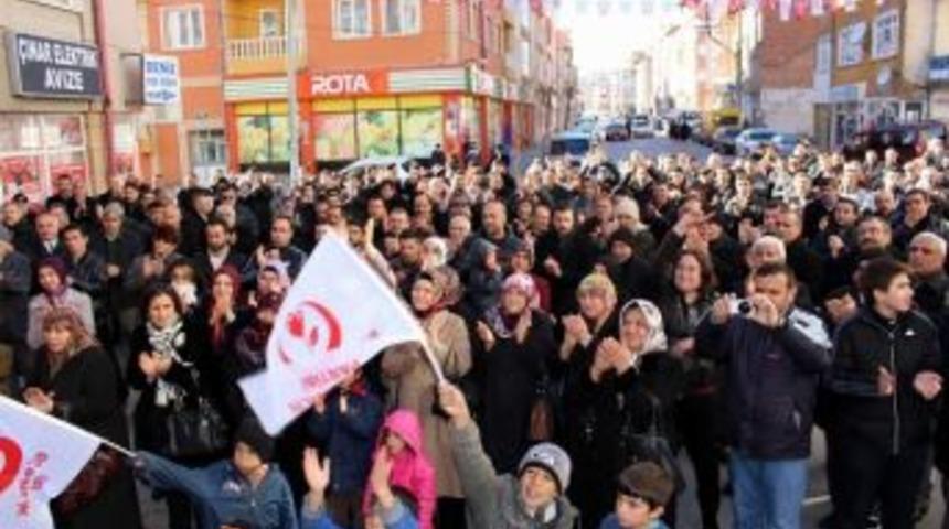 Başkan &Uuml;rg&uuml;p &Ccedil;i&ccedil;ekli Ve Tuzlug&ouml;l Mahallesi Se&ccedil;im B&uuml;rolarını A&ccedil;tı