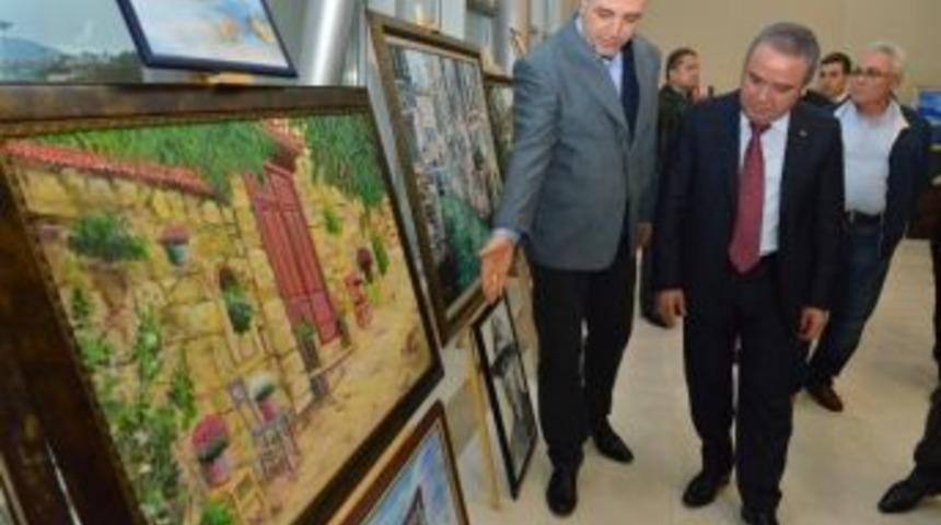 G&uuml;sed Konyaaltı Belediyesi&rsquo;nde Sergi A&ccedil;tı
