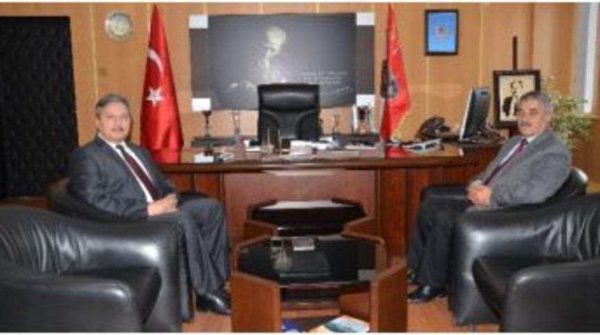 Tekirdağ Meteoroloji İl M&uuml;d&uuml;r&uuml;nden Tekirdağ İl Emniyet M&uuml;d&uuml;rl&uuml;ğ&uuml;ne Ziyaret