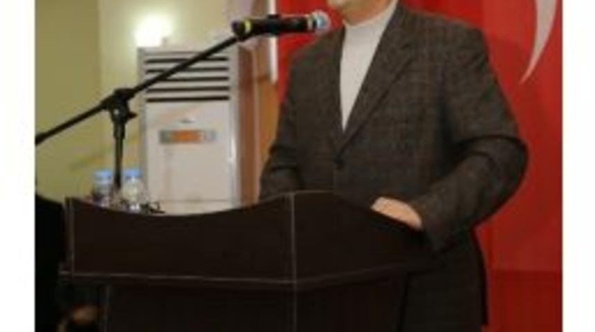 Başkan &Ouml;zhaseki, Sarıoğlan'ın &Ccedil;iftlik Beldesinde Konuştu: