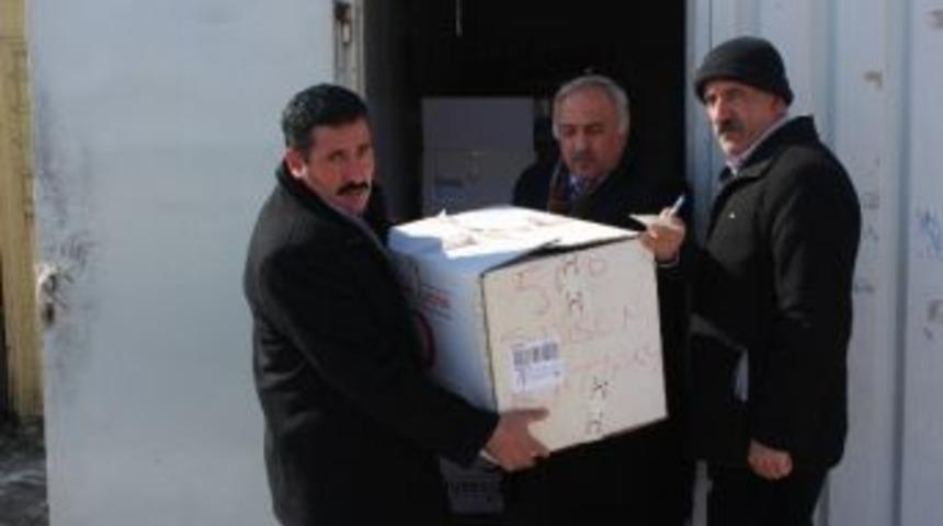 Kızılay'dan Yangın Mağduru Ailelere Yardım