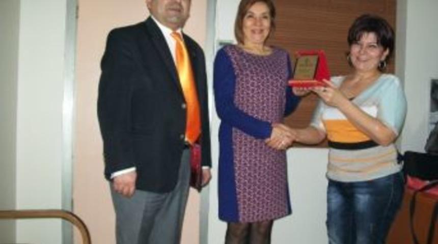 Engelliler Derneği'nden Engelliler Şube M&uuml;diresine Ziyaret