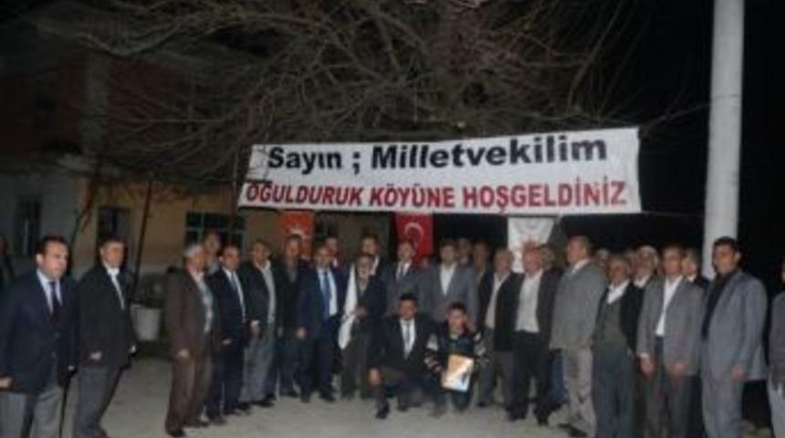 Ak Partili &Ouml;zdağ Ve Akyol, K&ouml;ylerde Sorun Dinledi