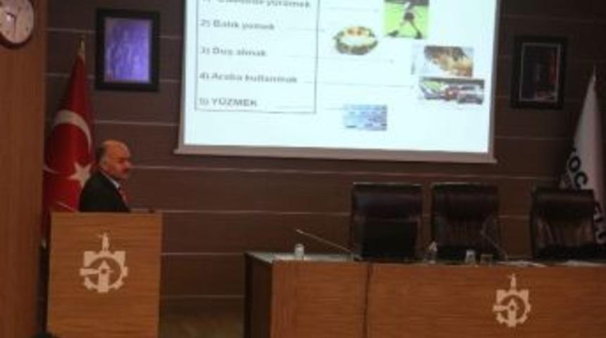 Belediye &Ccedil;alışanlarına İş Kazaları Ve İş G&uuml;venliği Eğitimi Verildi