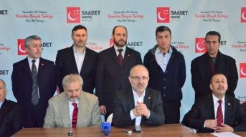 Saadet Partisi Kozlu'da Yusuf &Ccedil;etin'i Aday G&ouml;sterdi