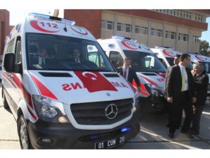 Yeni Ambulanslar Adanalı'nın Hizmetinde