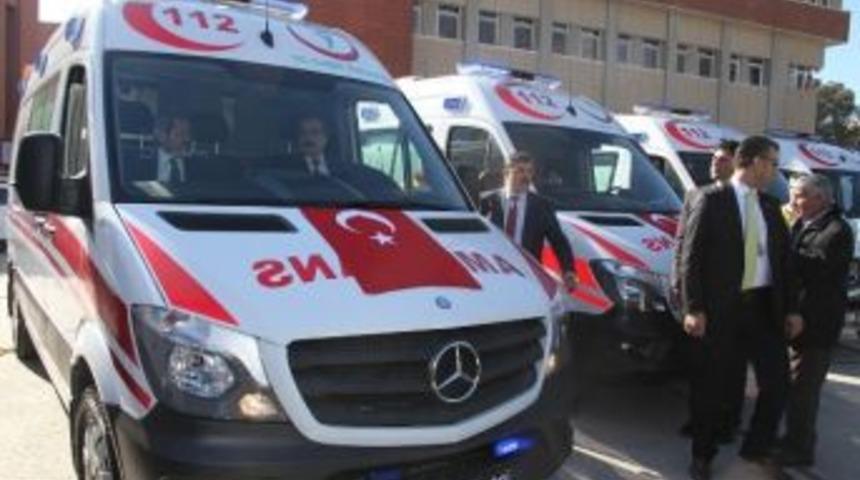 Yeni Ambulanslar Adanalı'nın Hizmetinde