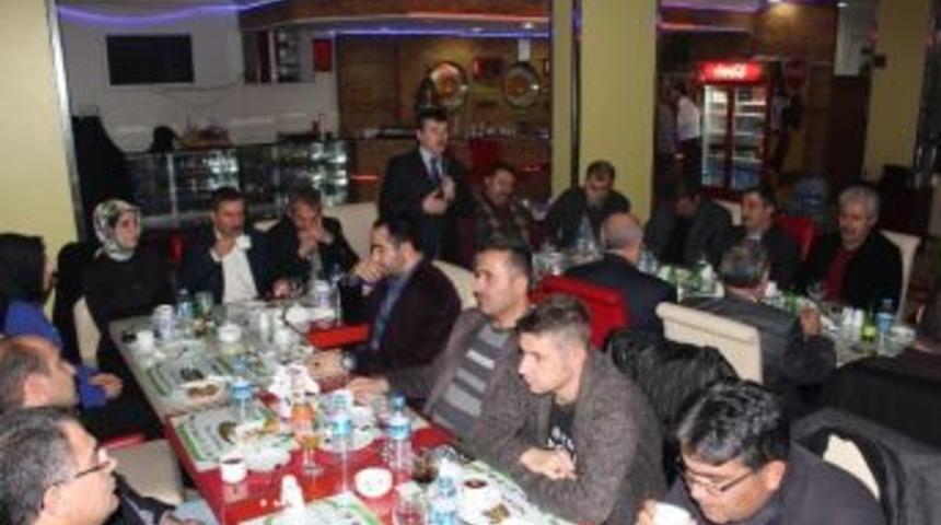 Ağrı Milli Eğitim M&uuml;d&uuml;r&uuml; Başak&rsquo;a Veda Yemeği