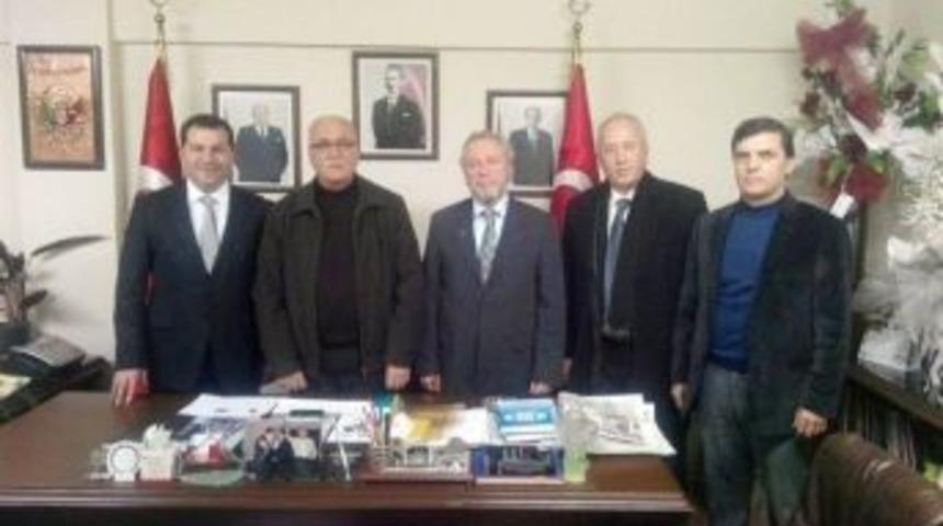 Ak Parti'den Mhp'ye Ziyaret
