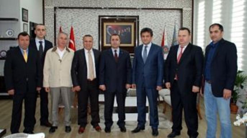 Matso Y&ouml;netiminden Vali &Ouml;zt&uuml;rk Ve İl Emniyet M&uuml;d&uuml;r&uuml; Tonbul&rsquo;a Ziyaret