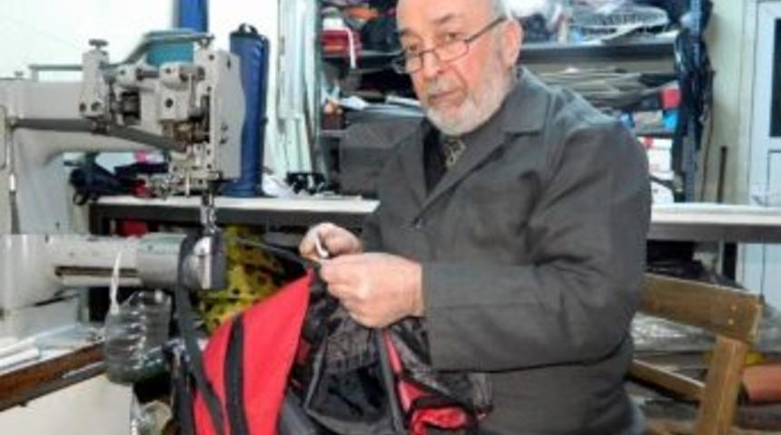 (&ouml;zel Haber) Yarım Asırdır &Ccedil;anta Tamirciliği Yapıyor