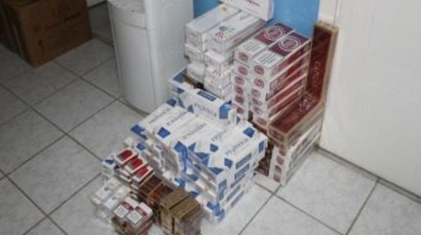 Kırklareli'de Ka&ccedil;ak Sigara Operasyonu