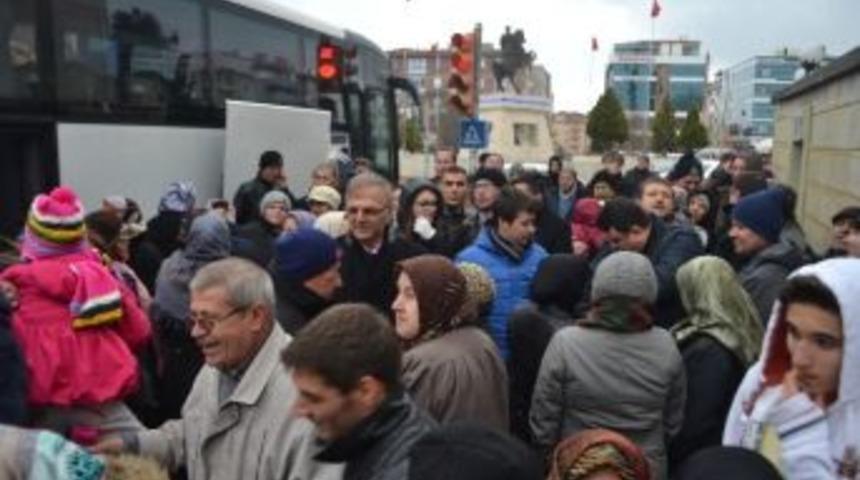 Kutsal Topraklara Dualarla Uğurlandılar