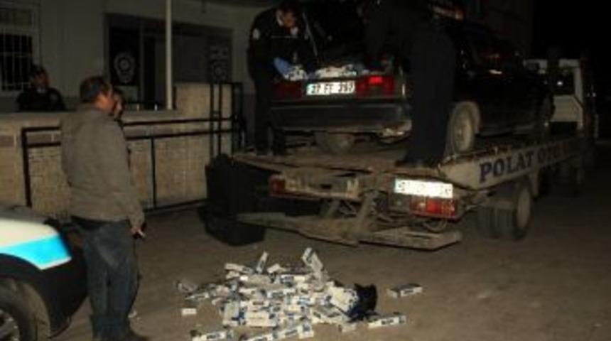Gaziantep'te Ka&ccedil;ak Sigara Operasyonu