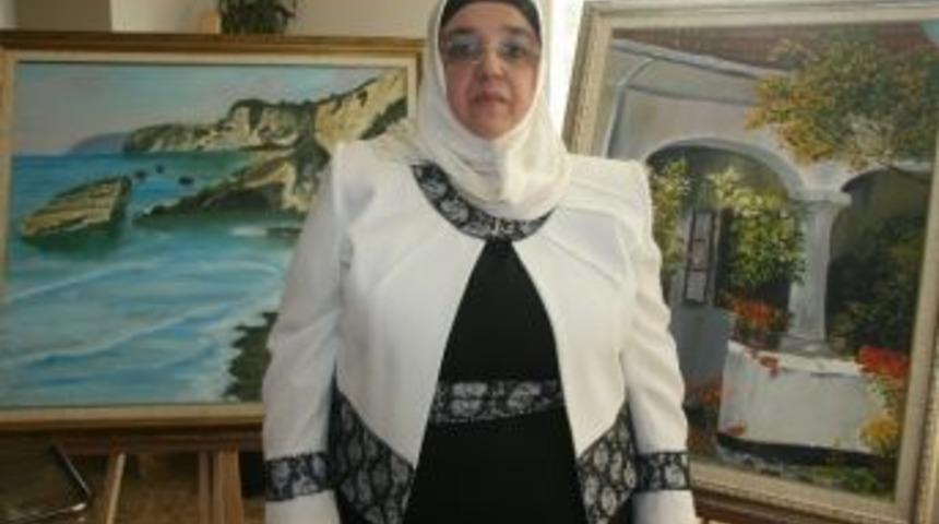 Kanser Hastalarına Destek İ&ccedil;in Resim Sergisi A&ccedil;tı