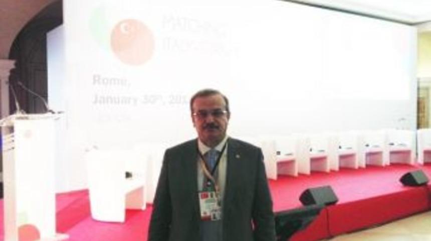 &Ccedil;akır, Cumhurbaşkanı G&uuml;l Ve İş Adamaları İle İtalya'ya Gitti