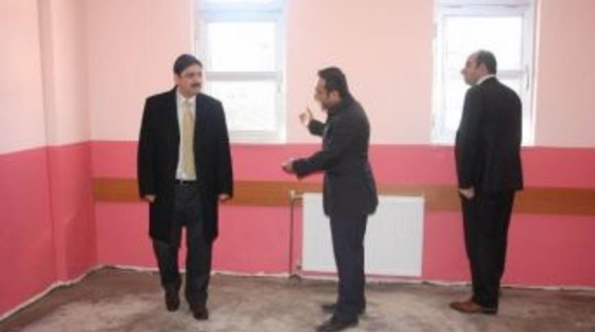 Dicle&rsquo;de Yapılan Anaokulu Bitme Aşamasına Geldi