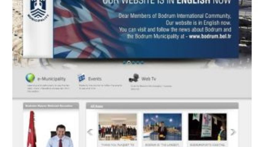Bodrum Belediyesi Web Sitesi Artık İngilizce De Hizmet Veriyor
