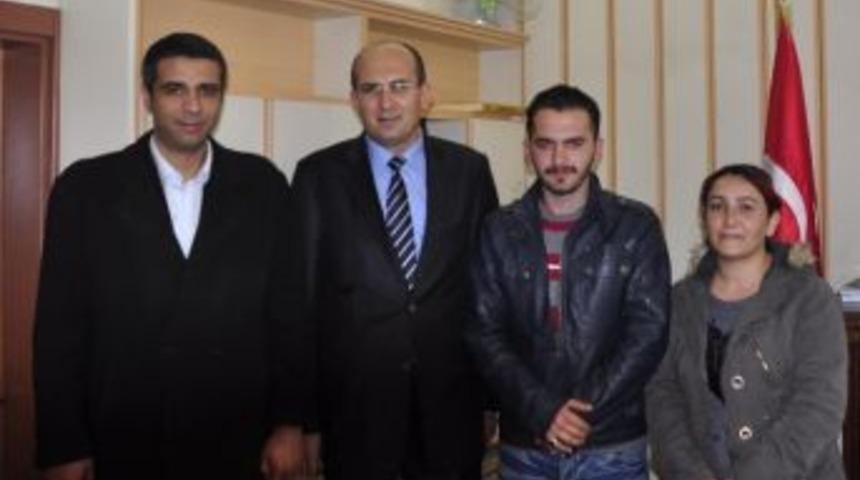 Ttml Mezunlar Derneği, Torbalı Kaymakamı Mem&uuml;k'&uuml; Ziyaret Etti