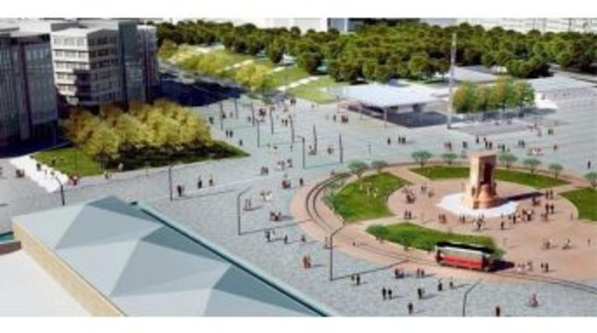 Taksim&rsquo;deki D&uuml;zenleme &Ccedil;alışmaları İhalesi Mart&rsquo;ta