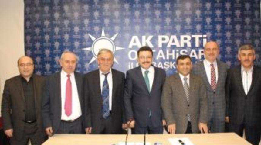 Ak Parti Ortahisar Belediye Başkan Adayı Gen&ccedil; Belde Belediye Başkanları İle Buluştu