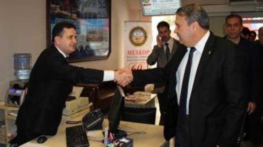&Ccedil;er&ccedil;i&rsquo;den Meskop Ve Ziraat Odası&rsquo;na Ziyaret