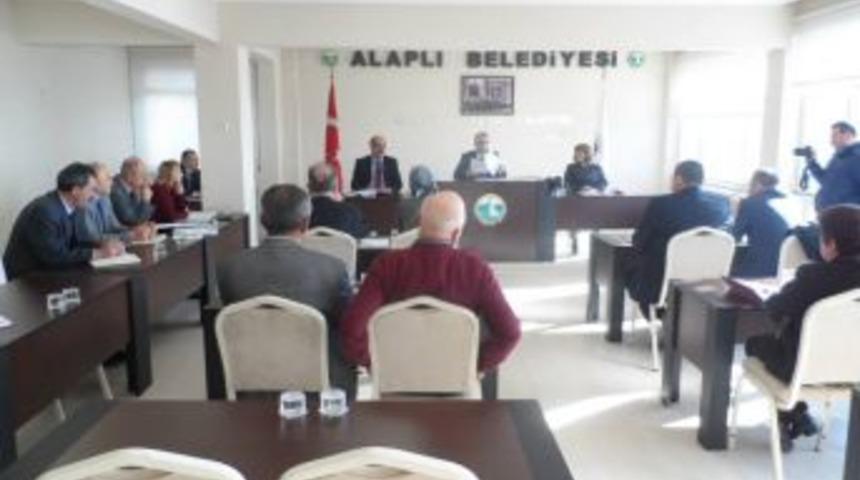 Alaplı Belediye Meclisi toplandı