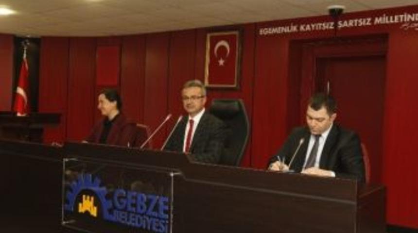 Gebze Belediyesi Şubat Ayı Meclis Toplantısı Yapıldı