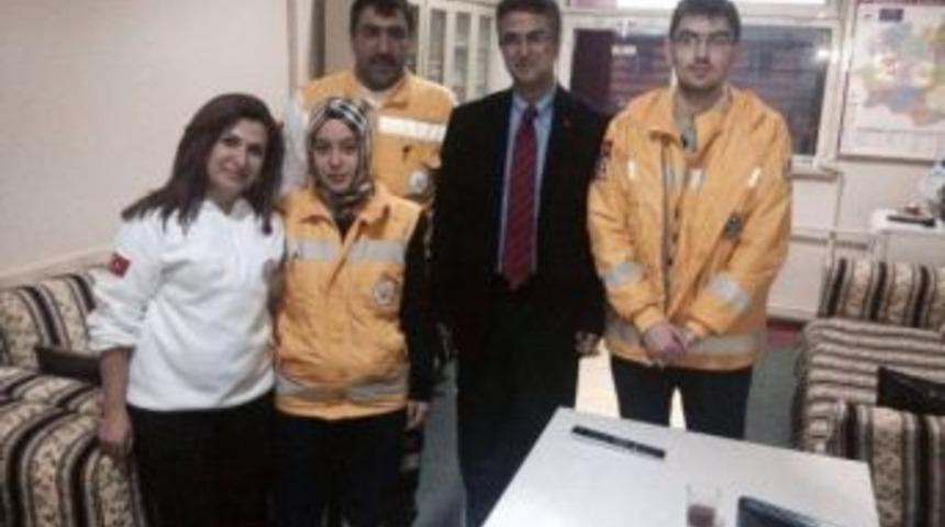 Mhp B&uuml;y&uuml;kşehir Adayı Prof. Dr. Aydın Sağlık Kuruluşlarını Ziyaret Etti