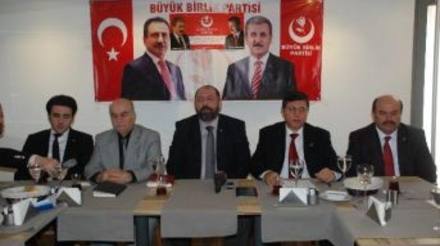 Bbp Adayları Basın Mensupları İle Buluştu