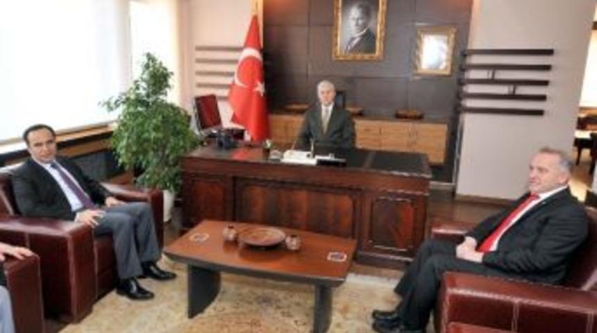 Osbiad Y&ouml;netim Kurulundan Vali Erden&rsquo;e Ziyaret