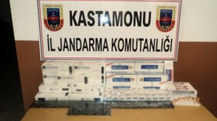 Tosya&rsquo;da Ka&ccedil;ak Sigara Operasyonu