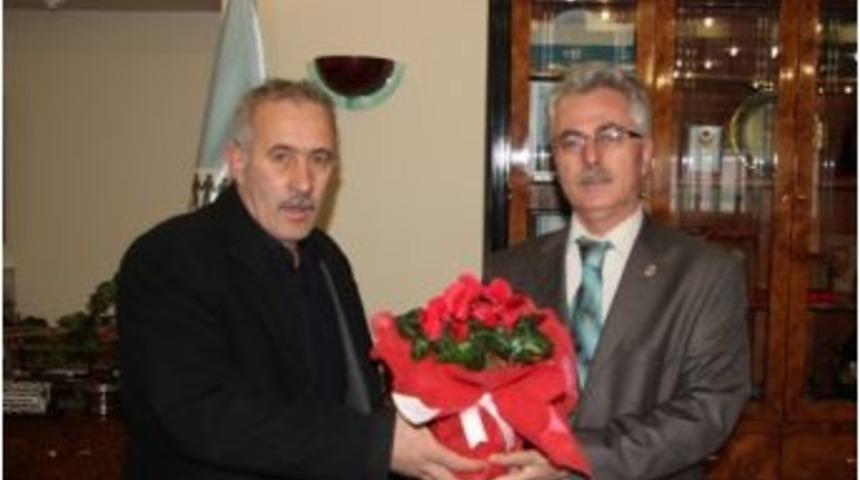 Kırklareli Pazarcılar Odası Başkanı Bah&ccedil;ıvanoğulları&rsquo;dan Başkan &Ccedil;ağlayan&rsquo;a Ziyaret