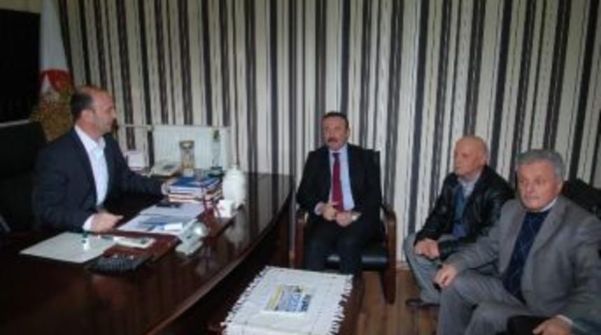 Başkan Doğan T&uuml;rkiye Muhtarlar Derneği Kocaeli Şubesi'ni Ziyaret Etti