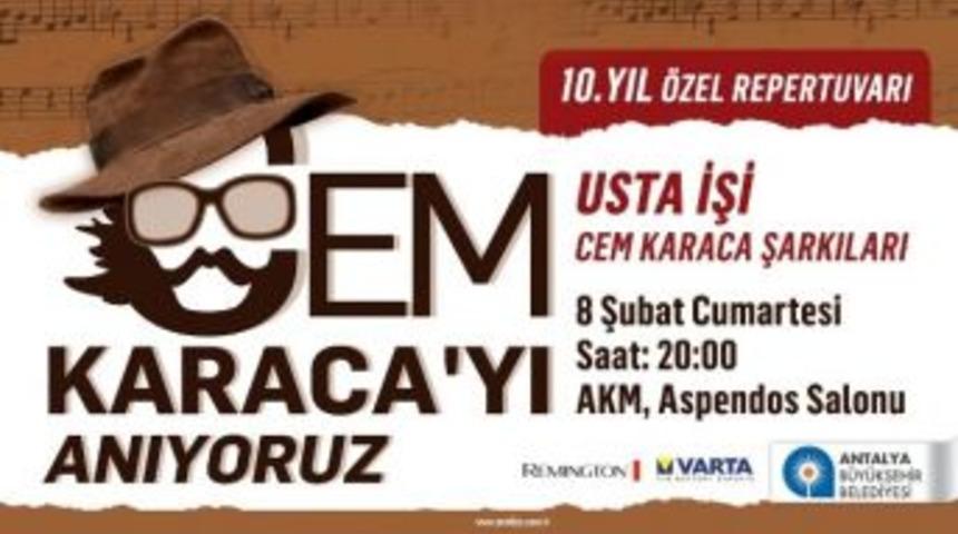 Cem Karaca &Ouml;zel Bir Konserle Anılacak