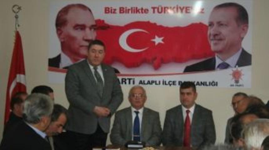 Alaplı Chp&rsquo;den Ak Parti&rsquo;ye Ziyaret