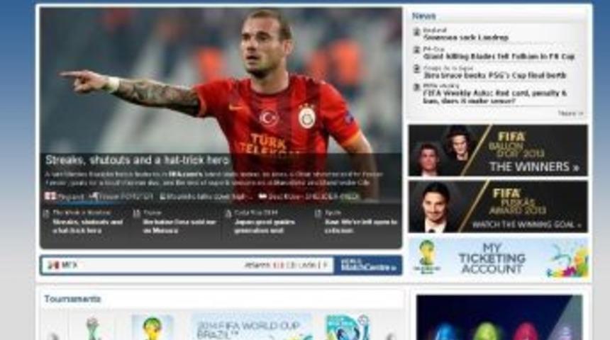 Wesley Sneıjder Fıfa'nın Manşetinde