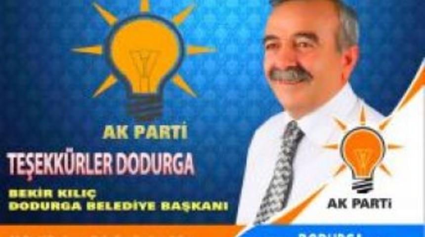 Kılı&ccedil;, AK Parti Dodurga Belediye Başkan Adayı